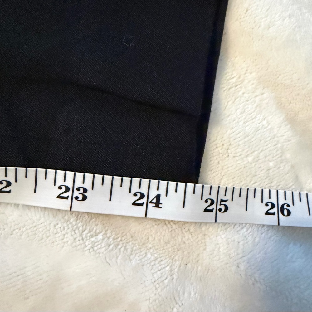 Banana Republic Women's Sloan Curvy Fit Trousers Black Pants Dress Work - Picture 6 of 7